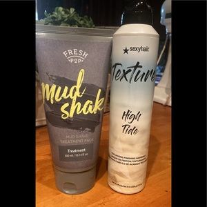 2 for the price of 1:Mud Shake & SexyHair